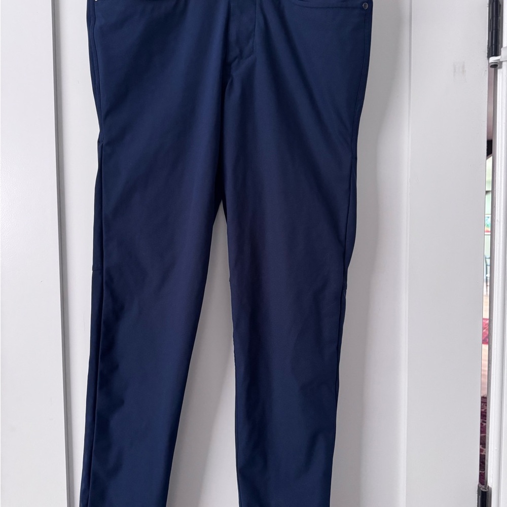Men's Navy Blue Lulu Lemon ABC pant